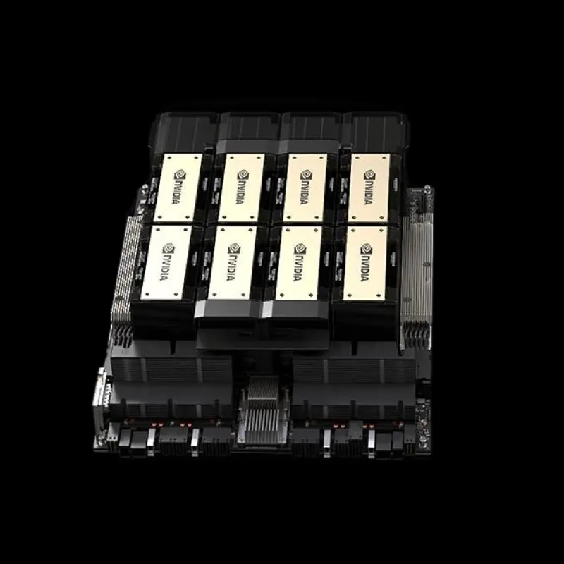 NVIDIA H200 baseboard, eight SXM modules